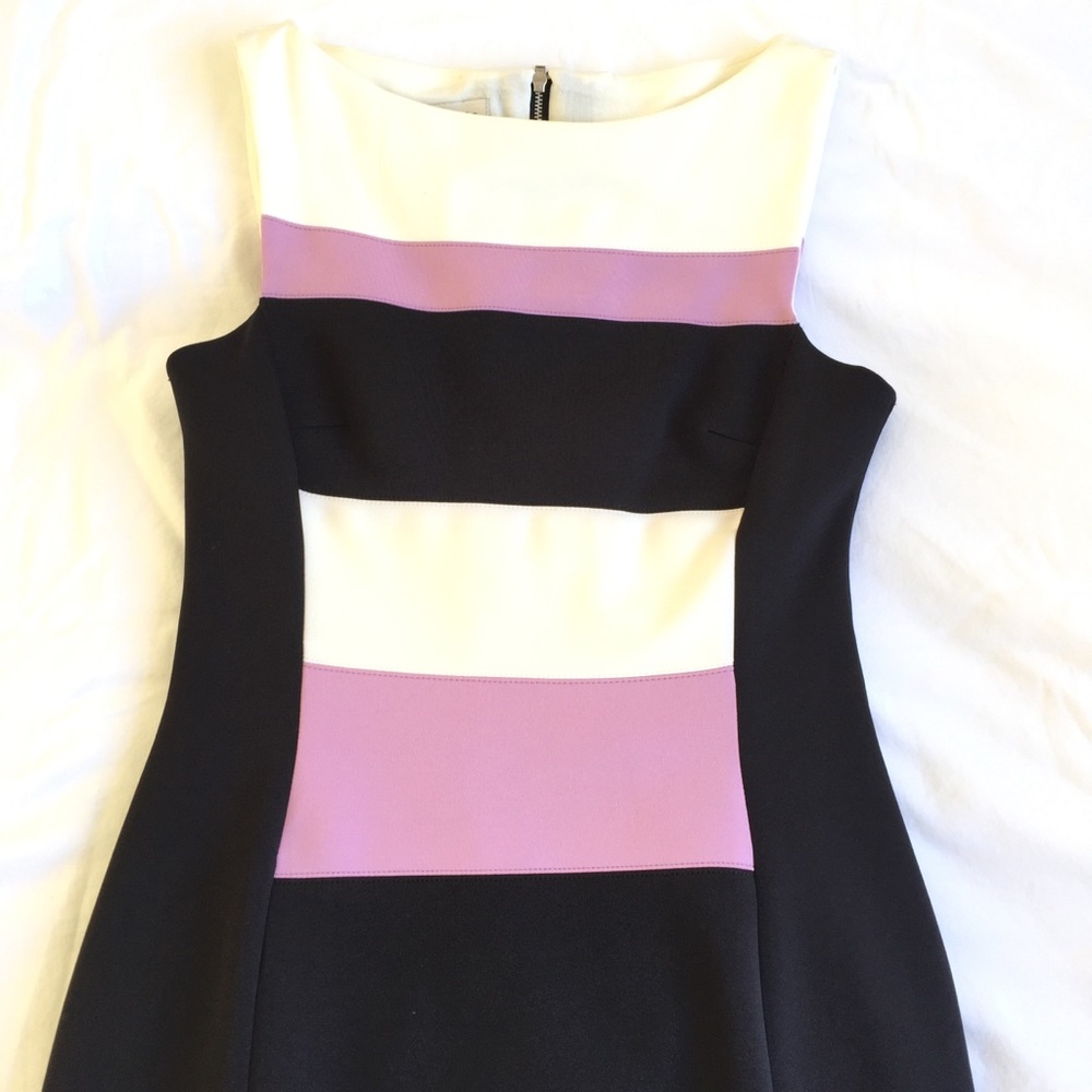 NWOT Maggy London Color Block Dress Petit - Picture 3 of 7